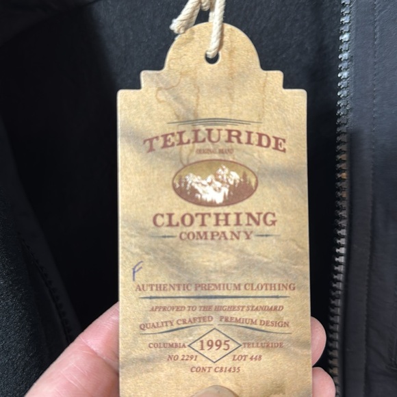 Telluride Clothing Company Jacket Black Zip Front‎ Fleece in Size XL  NWT - Picture 13 of 15